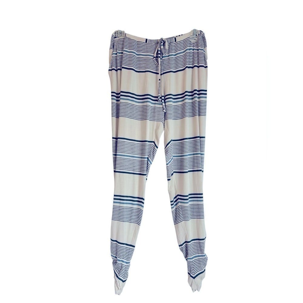Chaser Cool Jersey Drawstring Ruched Ankle Skinny Pant Jogger Women’s Sz Med NWT